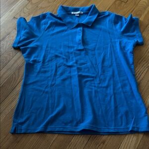 Port Authority Women's Bright Blue Button-Down Polo. Never worn brand new.
